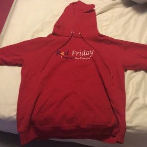 Red Friday hoodie